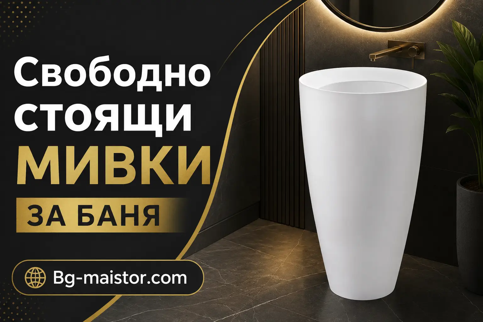 Свободностоящи мивки – радикалният минимализъм в обзавеждането за баня Свободностоящи мивки – радикалният минимализъм в обзавеждането за баня